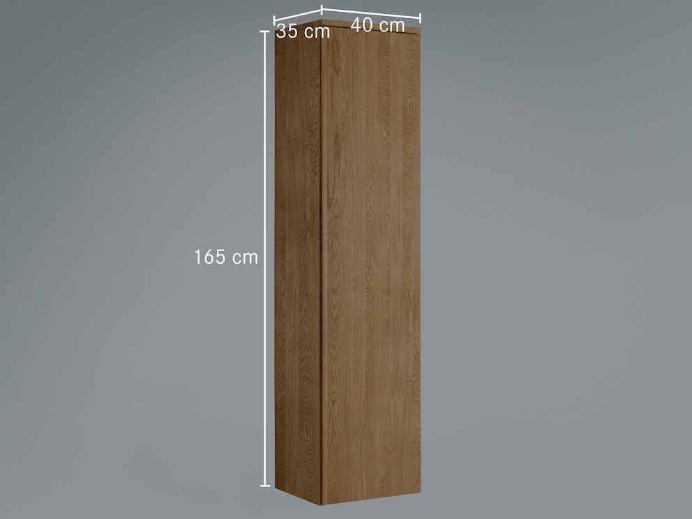 Technische illustratie - Plankenkast voor wandmontage