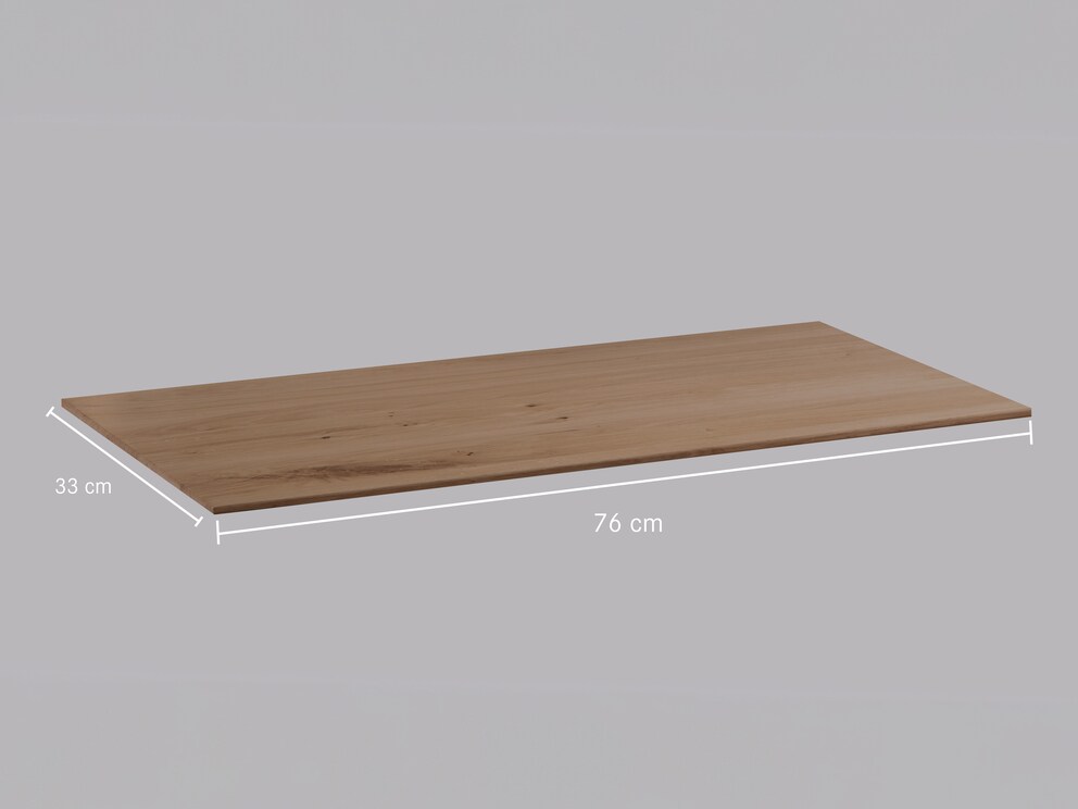 Plank voor ladekast, schoenenkast en dressoir Fiella - afmetingen