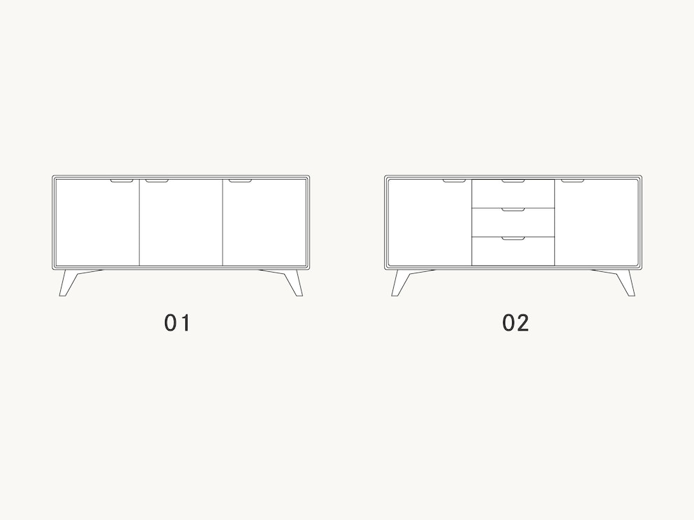 Schematische Darstellung der Varianten