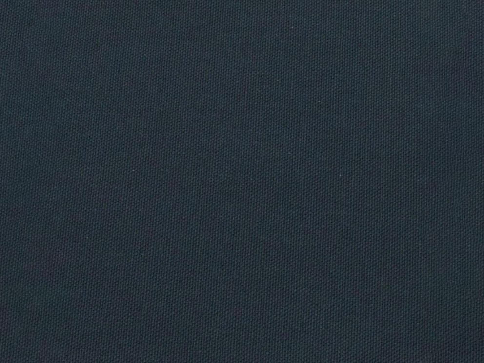 sergé 100 % coton bio/kbA, couleur bleu foncé