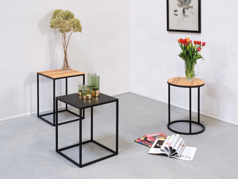 "Mesco" bijzettafels - moderne en praktische hulpjes voor alle woonkamers