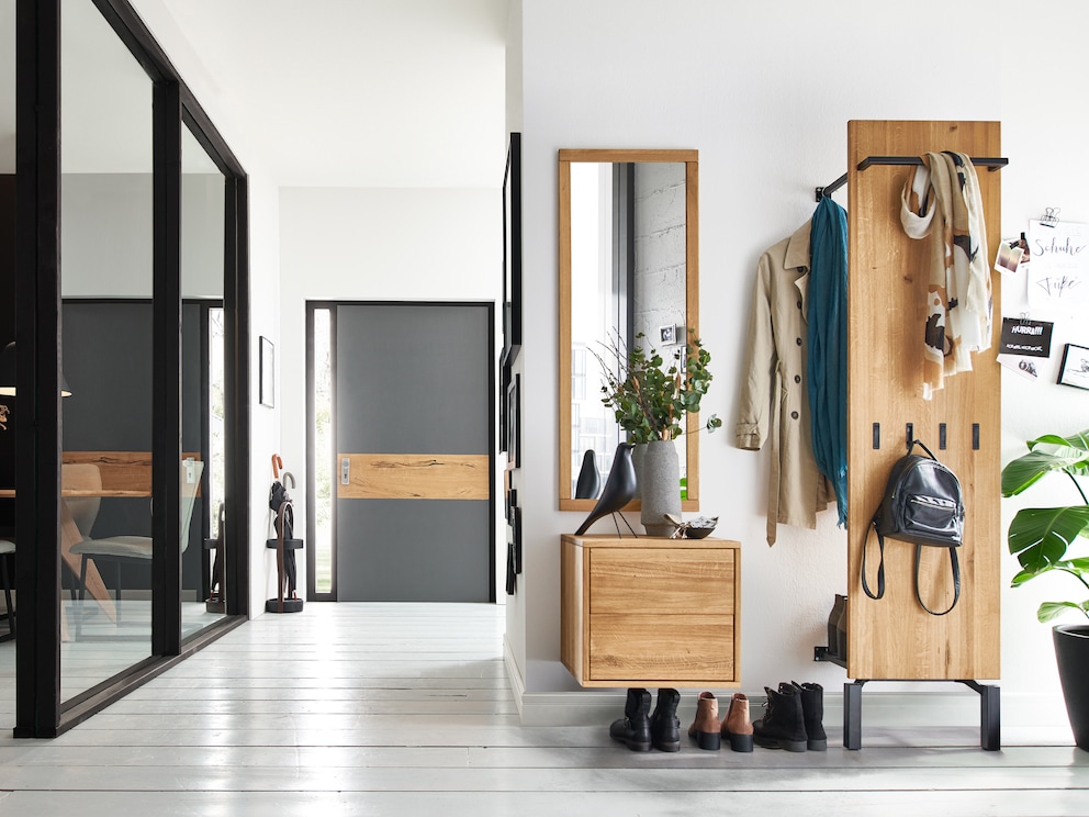 Kapstok Vestido geeft uw inkomhal een charmant moderne sfeer