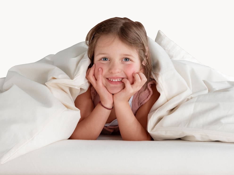 Fijnjersey kinderhoeslaken Natura in mooie crèmetint