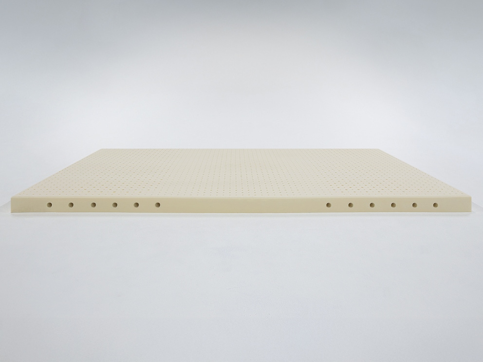 Latex micro-perforé à 7 zones 100 % caoutchouc naturel, garantit une aération optimale