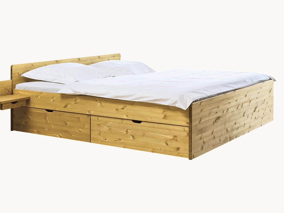 Tijdloos ontwerp in geolied kernbeuken - Bonanova ladenbed