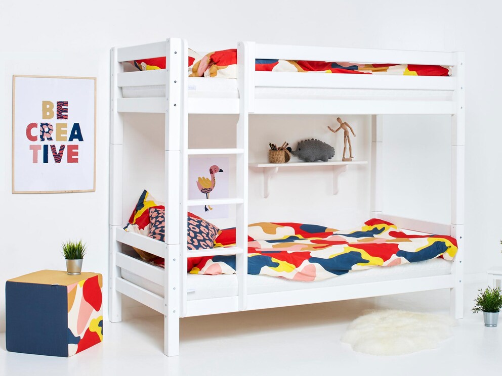 Hoog Stapelbed Ortholino scoort met stijl en functionaliteit