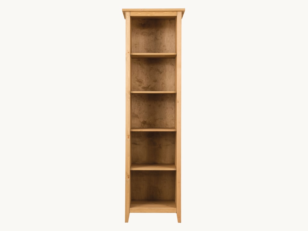 Geradliniges Standregal in jungem, modernem Design mit viel Stauraum