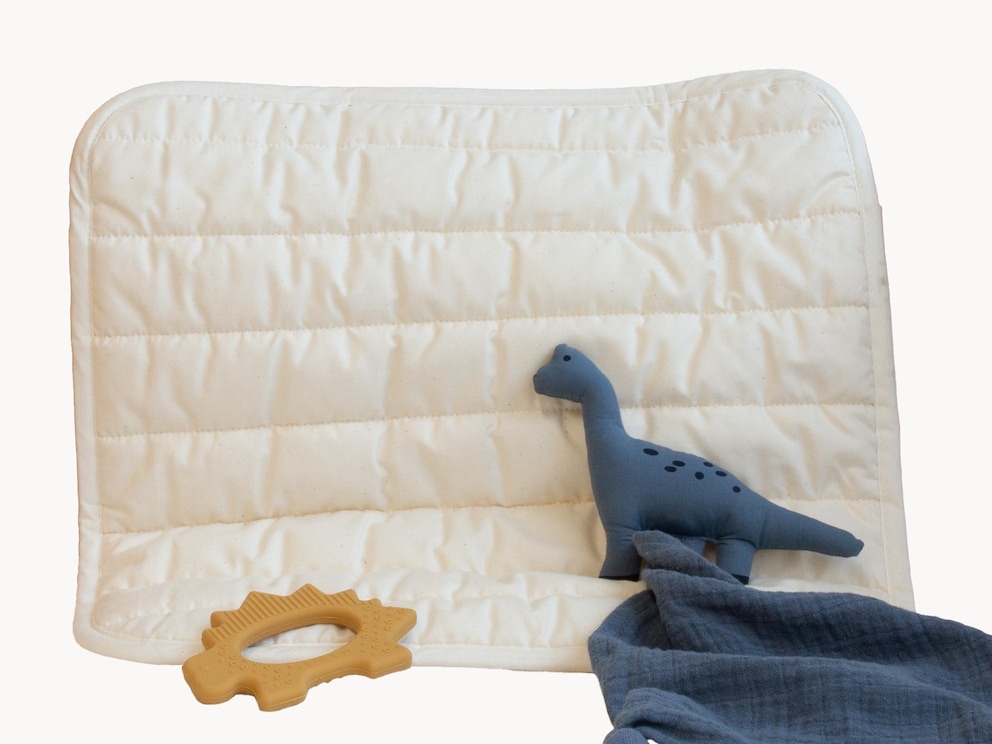Vochtregulerend, extra plat kussen voor baby's in hun eerste levensmaanden