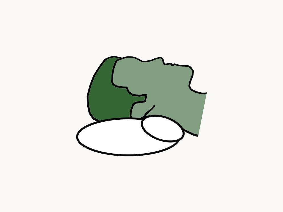 Position de relaxation – position allongée légèrement surélevée pour la détente et la relaxation