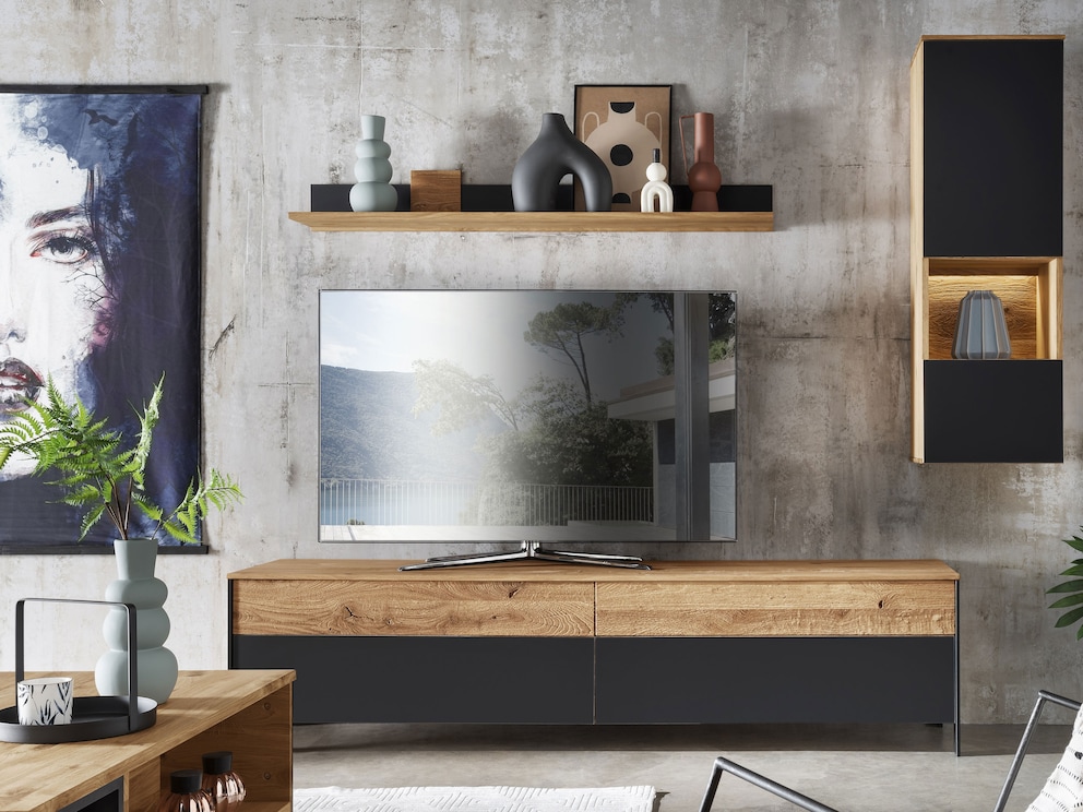 Je schatten zullen er bijzonder goed uitzien op de Fira wandplank