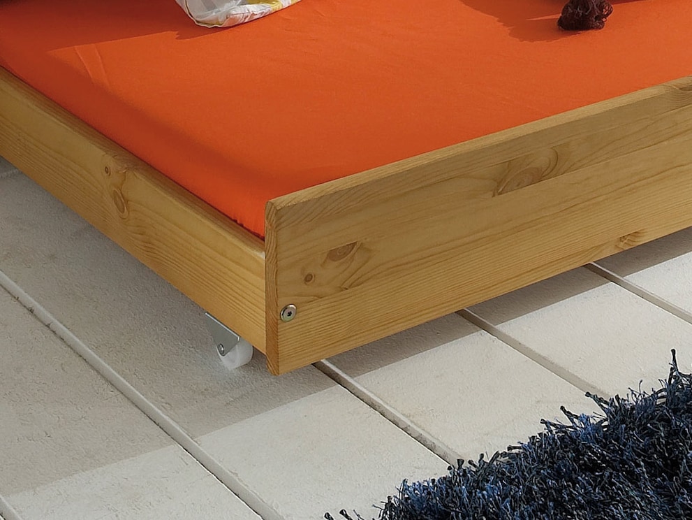 Uittrekbaar met stevige wielen