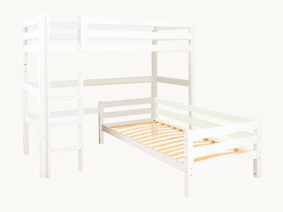 Hoog Stapelbed Ortholino scoort met stijl en functionaliteit