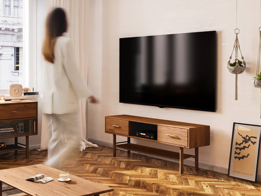 De tv-meubel is de perfecte aanvulling voor uw televisie