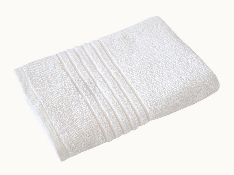 Serviette de toilette « Lavari » en coloris blanc