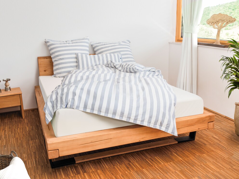 Hoogwaardige cretonne stof met een huidstrelend gevoel in een trendy canvas look