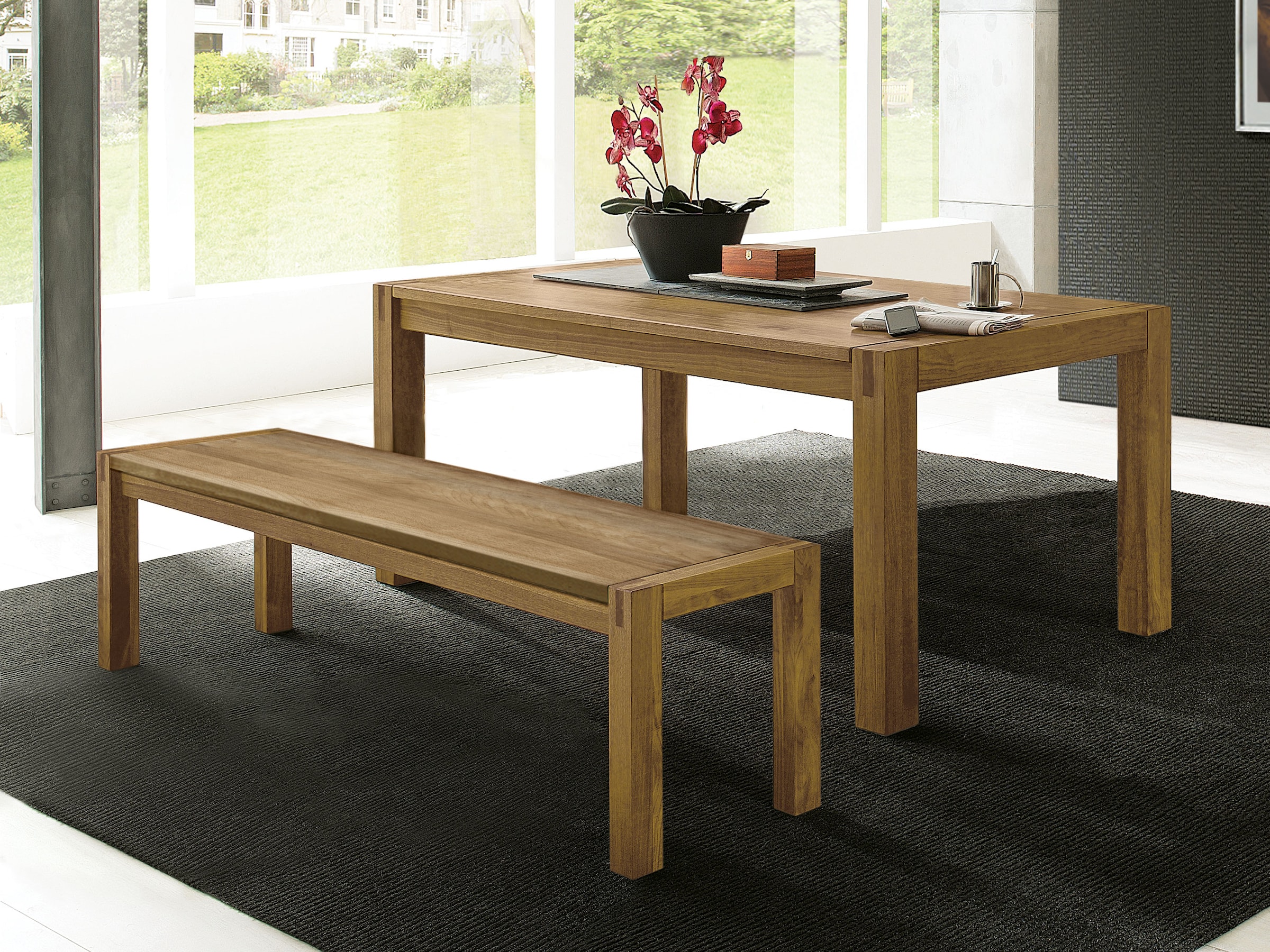 Sitzbank "Imago" | Eiche | ohne Lehne | Manufakturqualität