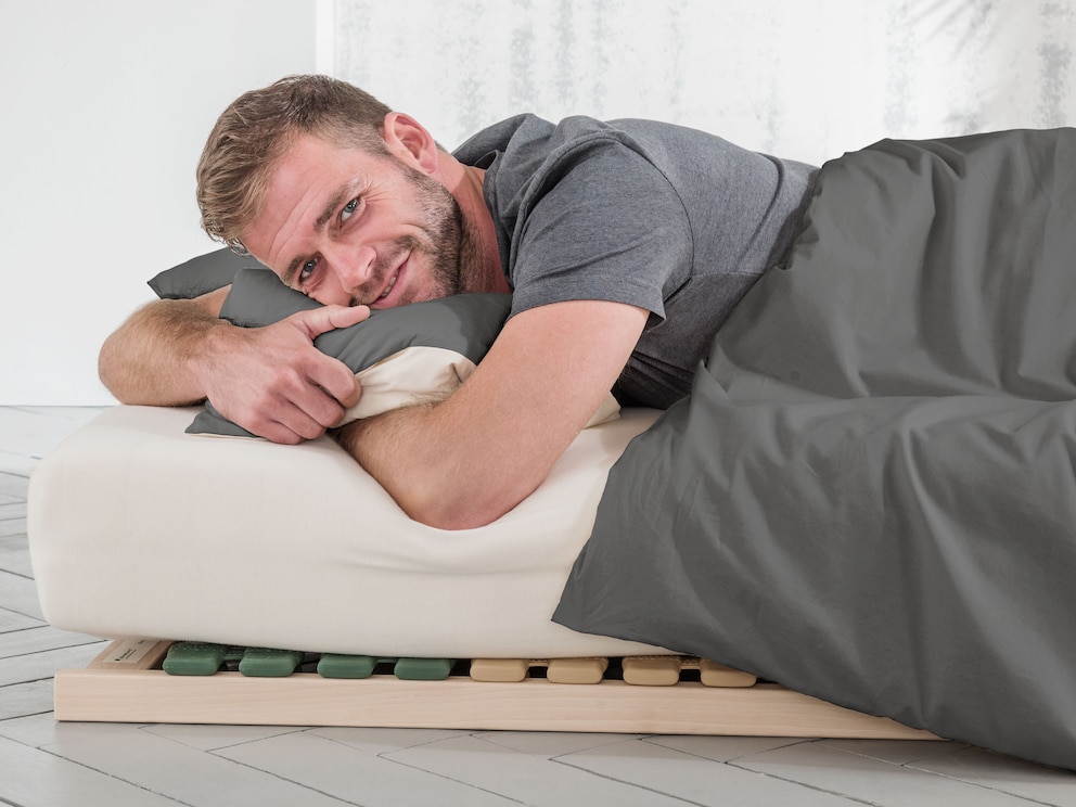 Drap-housse en jersey fin « Natura » dans une jolie nuance crème