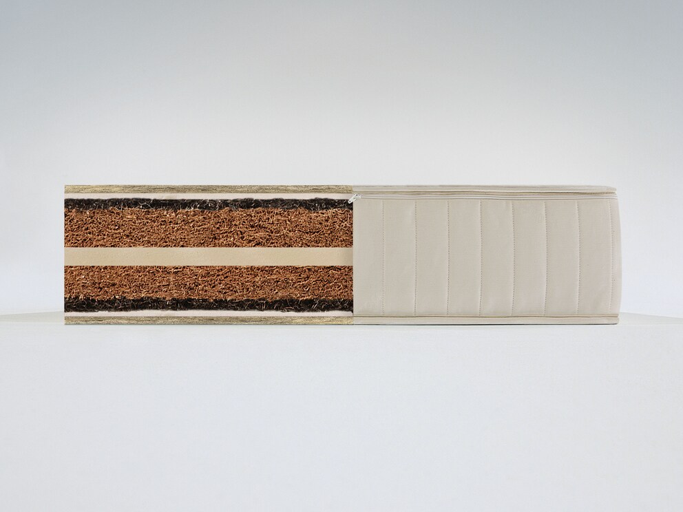 Kokos-paardenhaar matras Cavallo-Maxima - ecoklassieker in moderne hoogte