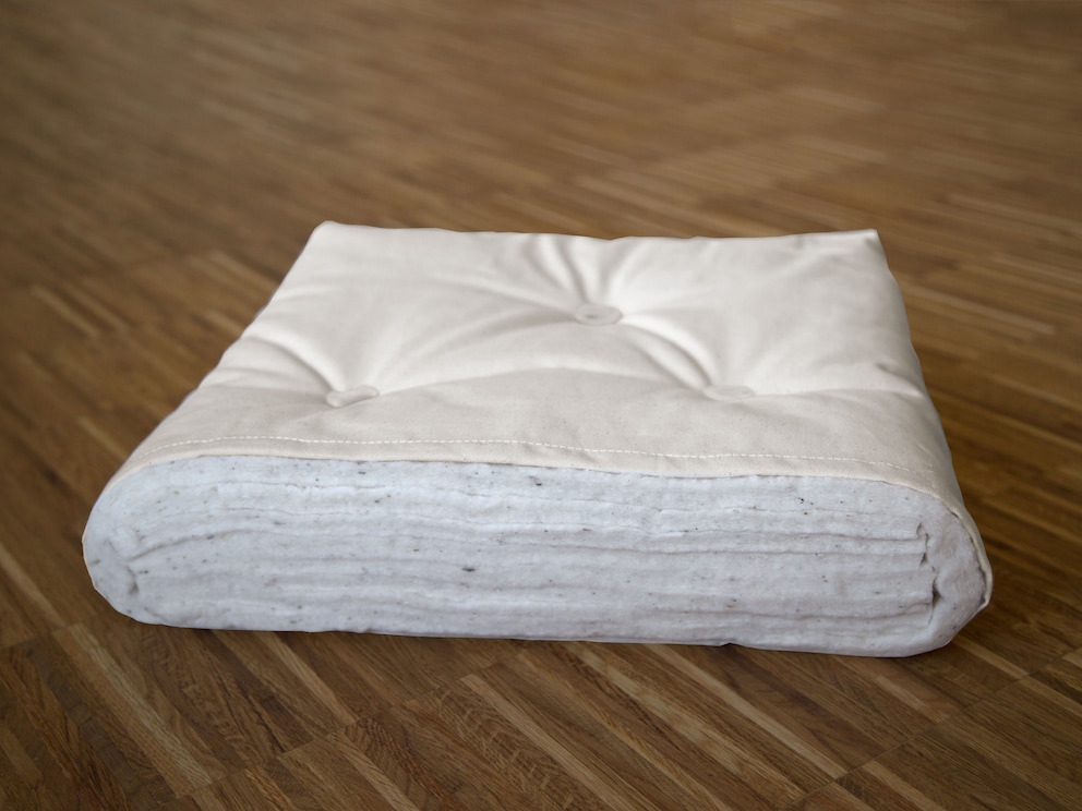 8 couches 100 % coton pour une assise, un couchage et un sommeil confortables